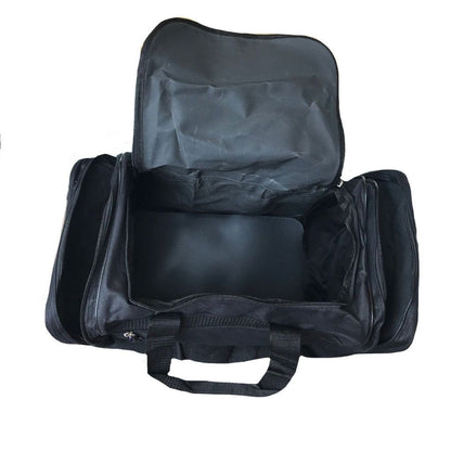 Duffle Bags Carry-on Travel Sports Luggage Shoulder Strap Gym 17 inch-BLACK-