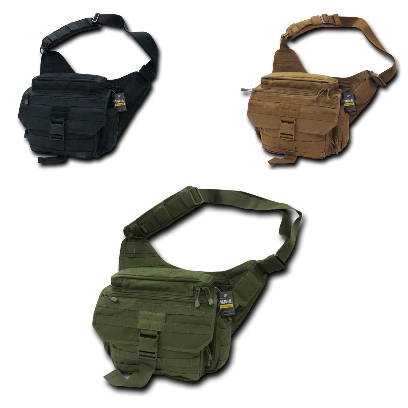 Edc Tactical Field Pack Messenger Bag Bags Military Army Hiking Gear Backpack-Coyote-