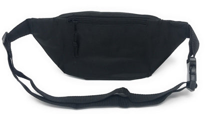 Fanny Pack Purse Travel Pouch Money Passport Id Zipper Waist Belt Bag 3 Pockets 48inch-Navy-