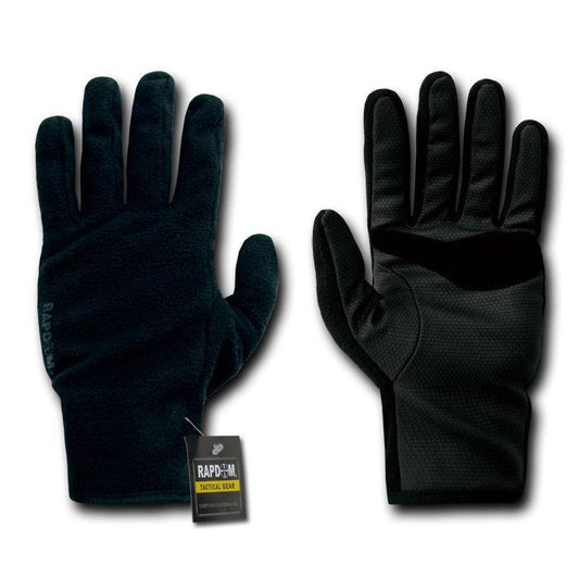 Fleece Shooting Soft Suede Windstopper Synthetic Leather Gloves-Small-