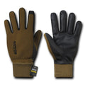 Flexible Touch-Screen W/Cuff Tactical Patrol Military Gloves-Coyote-Small-