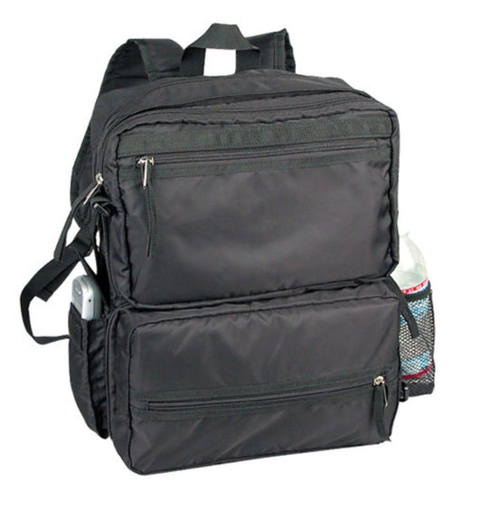 15inch Foldable Backpack Bag For School Work Travel Luggage Carry On With Multi Pockets-