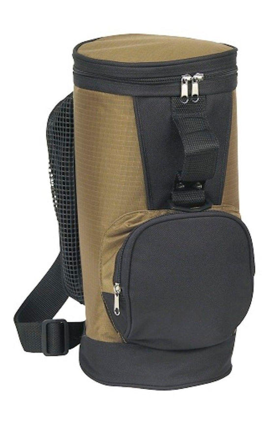 Golf Tall Cooler Lunch Box Bag Work Picnic Beer Water Bottles Drinks 7 X 15inch-BLACK-