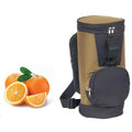 Golf Tall Cooler Lunch Box Bag Work Picnic Beer Water Bottles Drinks 7 X 15inch-BLACK-