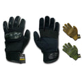 Hard Knuckle Tactical Military Mechanic Biker Motorcycle Pro Gloves-Black-X-Small-