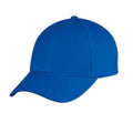 Heavy Brushed Cotton 6 Panel Low Crown Plain Solid Two Tone Baseball Caps Hats-ROYAL-