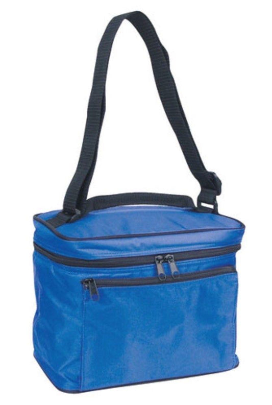 Insulated Cooler Lunch Box Bag For Food Picnic Bottles Water Travel 9-1/2 X 6inch-Black-