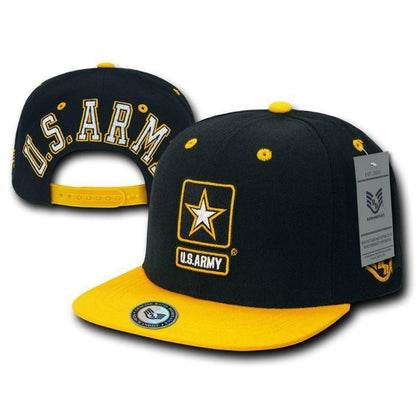 Jumbo Back series 2 Two Tone Air Force Navy Marines Coast Guard Hats Caps-Air Force - Grey/Navy-