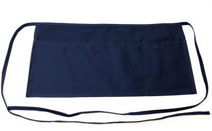 Kitchen Waist Half Aprons with 3 Pockets Home Commercial Restaurant Chef Cook-Royal-