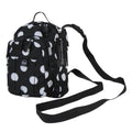 Kristen Whang Nylon Mini Small 2 Zip Pockets Adjustable Straps Bags Backpack-Polka Dot-