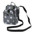 Kristen Whang Nylon Mini Small 2 Zip Pockets Adjustable Straps Bags Backpack-Star-