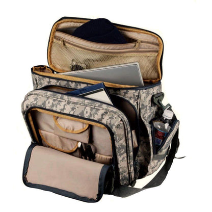 Laptop Computer Backpack Rucksack Bag Camouflage Army Military Luggage School 17inch-