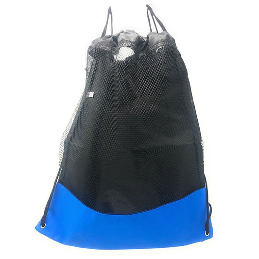Large Drawstring Cinch Tote Bag Sack Rucksack Backpack For Gym Storage Traveling Work School 17inch-Black-