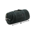 28inch Large Duffle Bags Backpack Rucksack Heavy Duty Canvas Cotton Luggage 70L-Black-