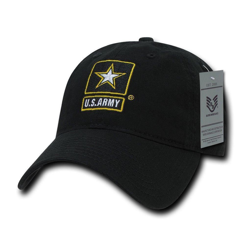 Rapid Dominance Relaxed Cotton Law Enforcement Military Low Crown Caps Hats-Air Force - Navy-