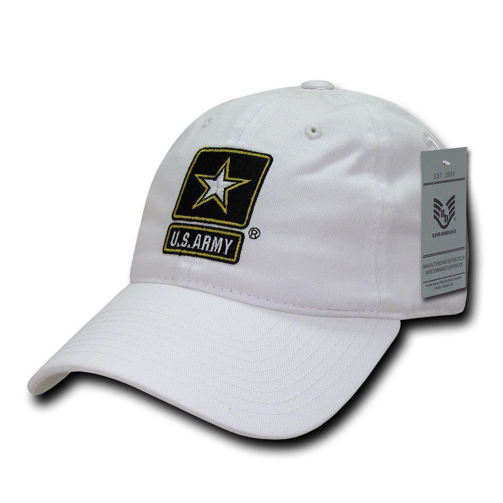 Rapid Dominance Relaxed Cotton Law Enforcement Military Low Crown Caps Hats-Air Force - Navy-