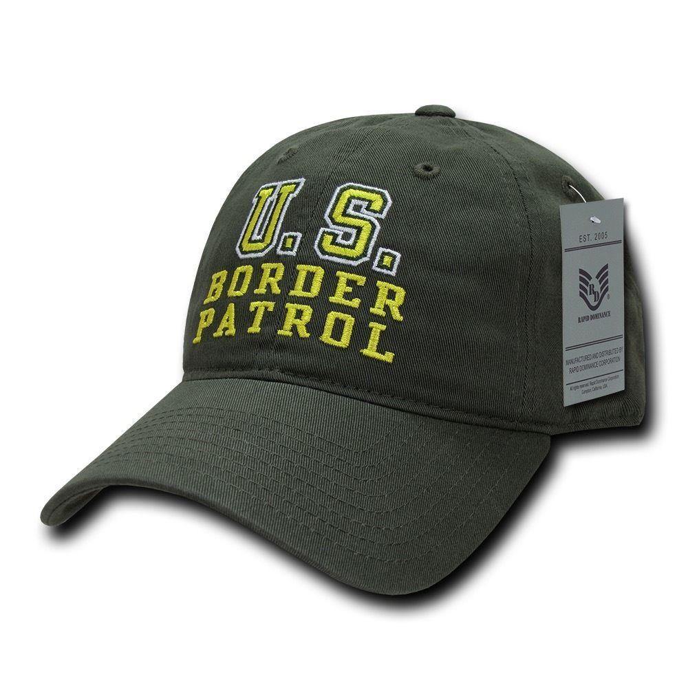 Rapid Dominance Relaxed Cotton Law Enforcement Military Low Crown Caps Hats-Air Force - Navy-