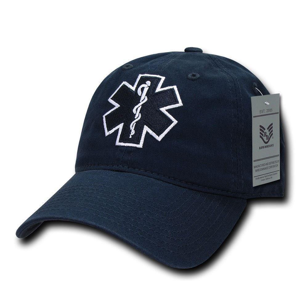 Rapid Dominance Relaxed Cotton Law Enforcement Military Low Crown Caps Hats-Air Force - Navy-