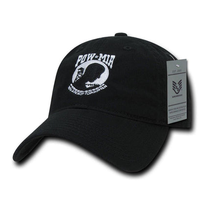 Rapid Dominance Relaxed Cotton Law Enforcement Military Low Crown Caps Hats-Air Force - Navy-