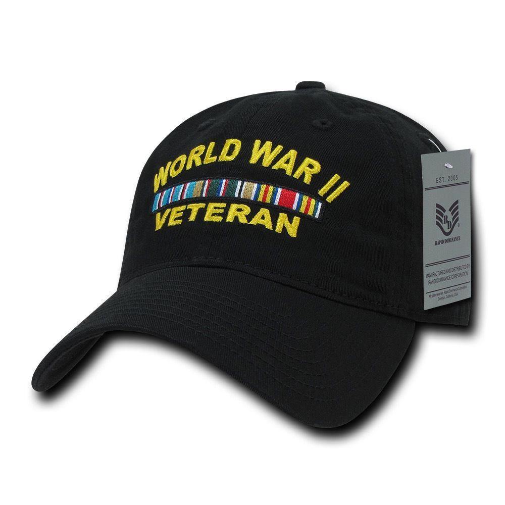 Rapid Dominance Relaxed Cotton Law Enforcement Military Low Crown Caps Hats-Air Force - Navy-