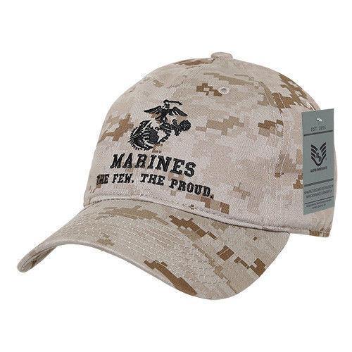 Rapid Dominance Relaxed Cotton Law Enforcement Military Low Crown Caps Hats-Air Force - Navy-