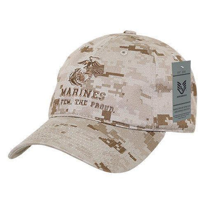 Rapid Dominance Relaxed Cotton Law Enforcement Military Low Crown Caps Hats-Air Force - Navy-