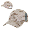 Rapid Dominance Relaxed Cotton Law Enforcement Military Low Crown Caps Hats-Marine 2- DDG-