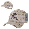 Rapid Dominance Relaxed Cotton Law Enforcement Military Low Crown Caps Hats-Marine -DDG-