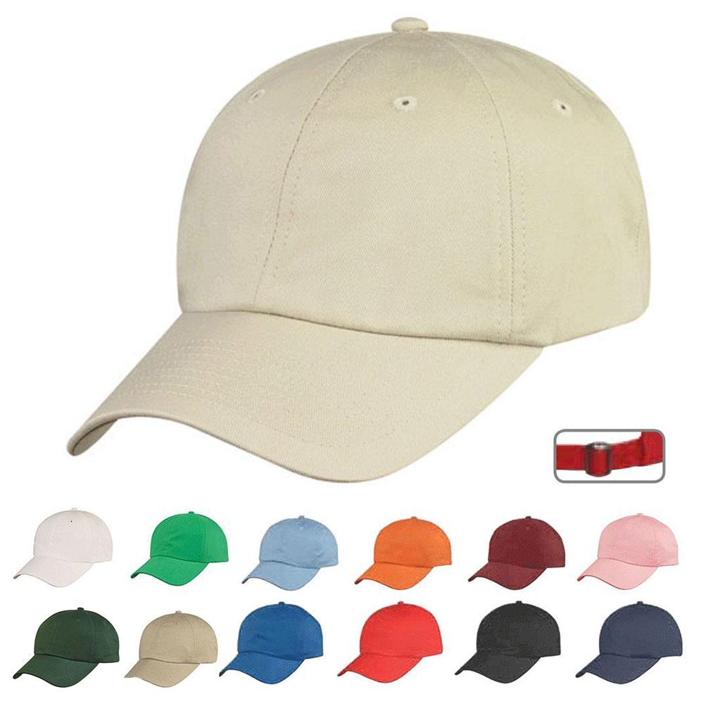 100% Cotton 6 Panel Low Crown Unstructured Baseball Hats Caps-ROYAL-