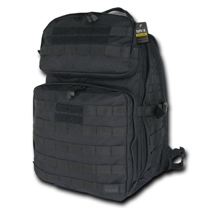 Lethal 24,1 Day Assault Tactical Pack Bag Military Army Hiking Camping Backpack-Lethal 24 - Black-