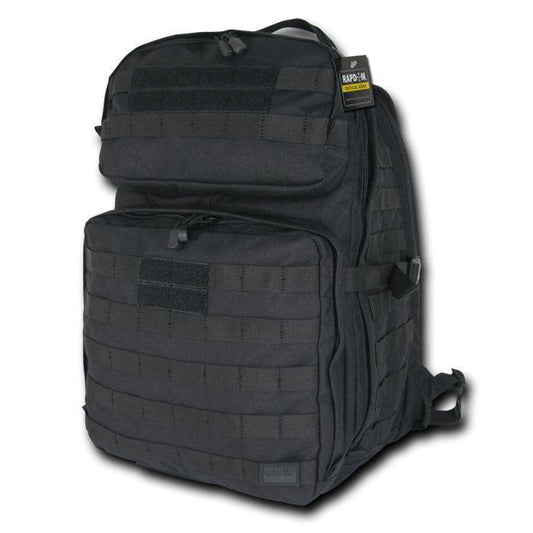 Lethal 24,1 Day Assault Tactical Pack Bag Military Army Hiking Camping Backpack-Lethal 24 - Black-