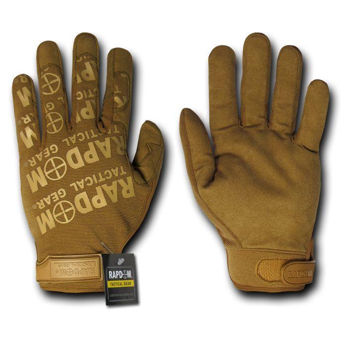 Lightweight Mechanics Work Motorcycle Bike Riding Gloves-Coyote-Small-