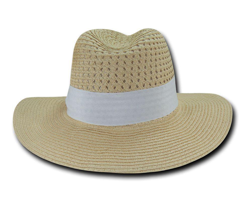 Lunada Bay Paper Braid Sun Summer Beach Paper Straw For Women Hats Wide Brim-