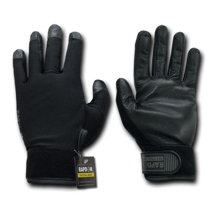 Lycra Duty Tactical Combat Patrol Hatch Outdoor Work Gloves-Small-