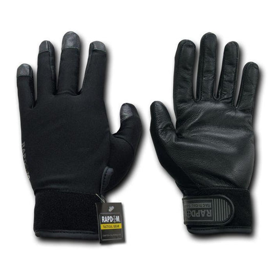 Lycra Duty Tactical Combat Patrol Hatch Outdoor Work Gloves-Small-