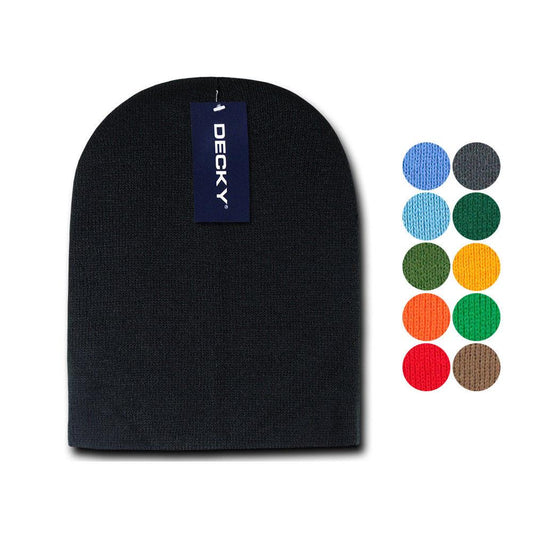 Decky Made In USA America Beanies Gi Short Watch Warm Skull Caps Hats Unisex-Forest Green-