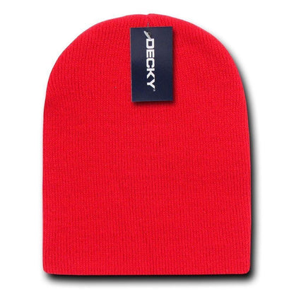 Decky Made In USA America Beanies Gi Short Watch Warm Skull Caps Hats Unisex-Forest Green-