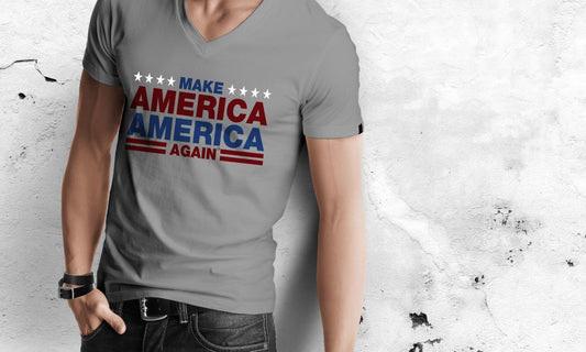 Make America America Again Tm Trademarked T-Shirt Tee #Maaa USA Unity Patriotic-Small-