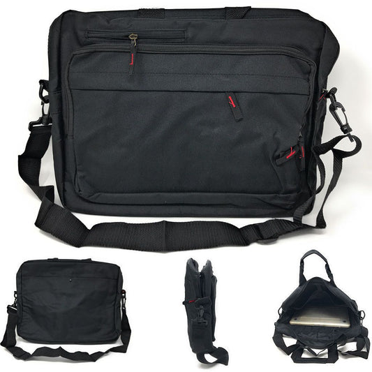 Messenger Shoulder Bags Briefcase W/ Organizer Laptop Computer Devices Zippered-