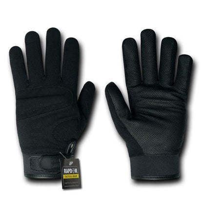 Military Army Sniper Level 5 Cqb Tactical Hatch Black Gloves-Small-