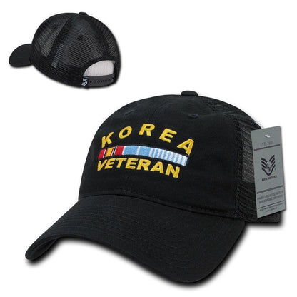 Rapid Dominance Law Enforcement Relaxed Trucker Cotton Low Crown Caps Hats-Air Force - Navy-