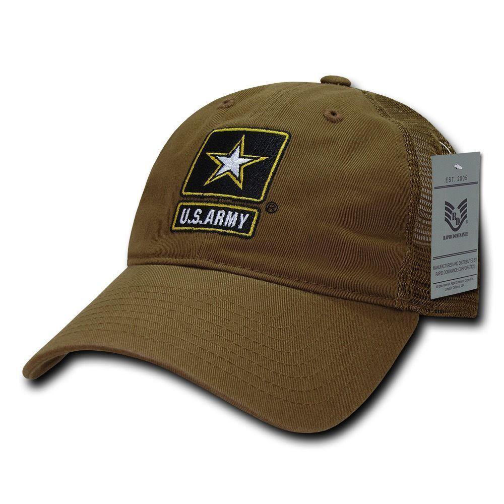 Rapid Dominance Law Enforcement Relaxed Trucker Cotton Low Crown Caps Hats-Air Force - Navy-