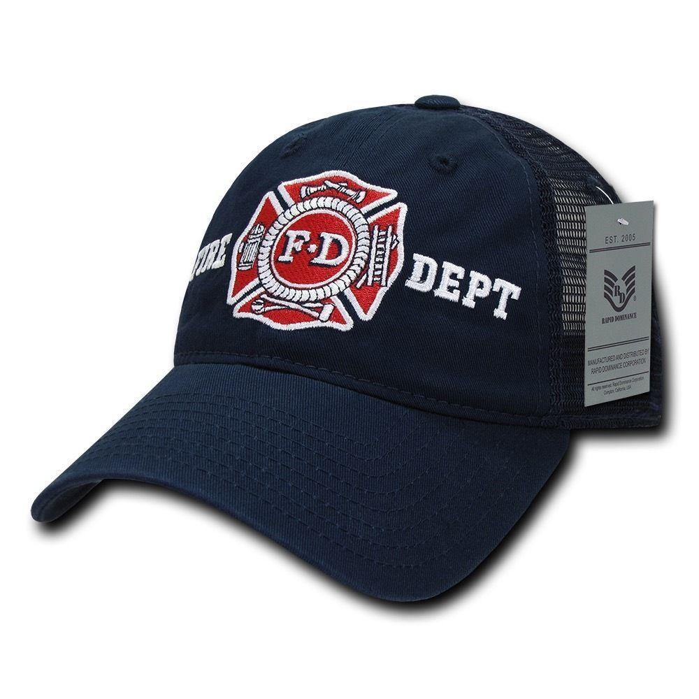 Rapid Dominance Law Enforcement Relaxed Trucker Cotton Low Crown Caps Hats-Air Force - Navy-