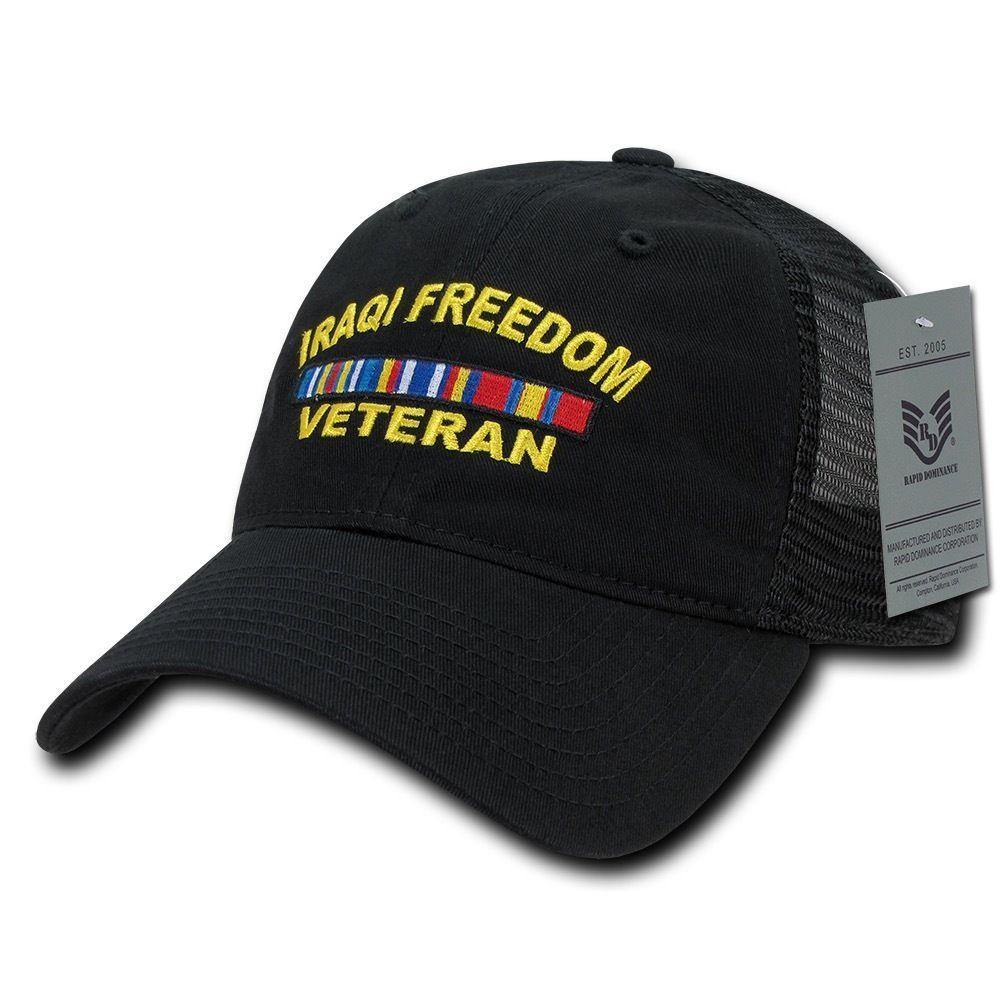 Rapid Dominance Law Enforcement Relaxed Trucker Cotton Low Crown Caps Hats-Air Force - Navy-
