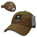 Rapid Dominance Law Enforcement Relaxed Trucker Cotton Low Crown Caps Hats-Army- Coyote-