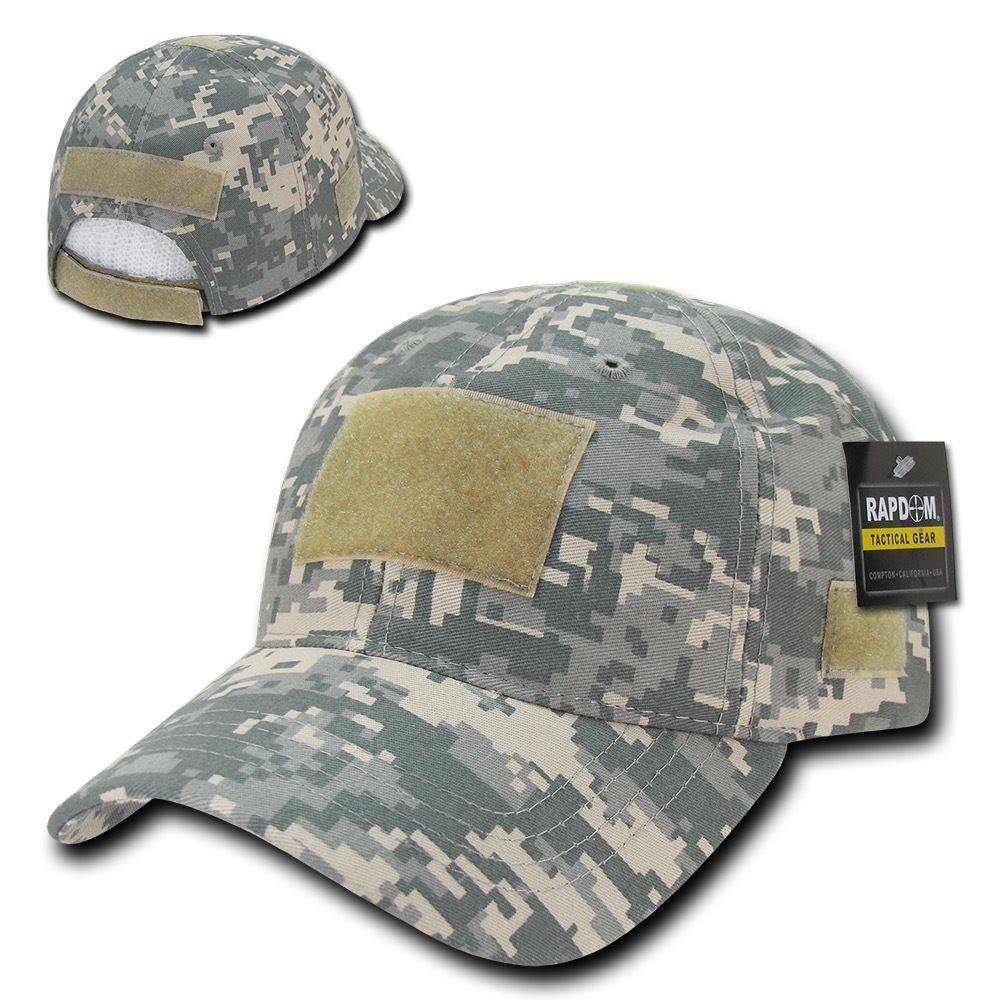 Military Tactical Army Hunting Camo Cotton Unconstructed Baseball Caps Hats-ACU-