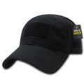 Military Tactical Army Hunting Camo Cotton Unconstructed Baseball Caps Hats-Black-