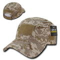 Military Tactical Army Hunting Camo Cotton Unconstructed Baseball Caps Hats-DESERT DIGITAL-