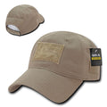 Military Tactical Army Hunting Camo Cotton Unconstructed Baseball Caps Hats-KAHKI-