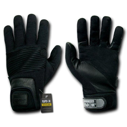Military Work Tactical Fast Rope Rappelling Patrol Rescue Gloves-Small-